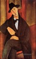 Porträt von Mario varvogli Amedeo Modigliani